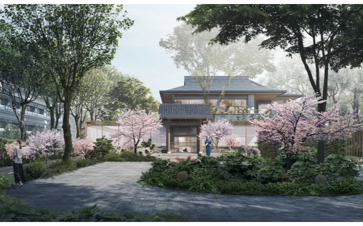 規(guī)劃總圖建筑方案效果圖動畫施工